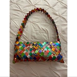 Vintage recycled candy wrapper Purse - bought in Mexico